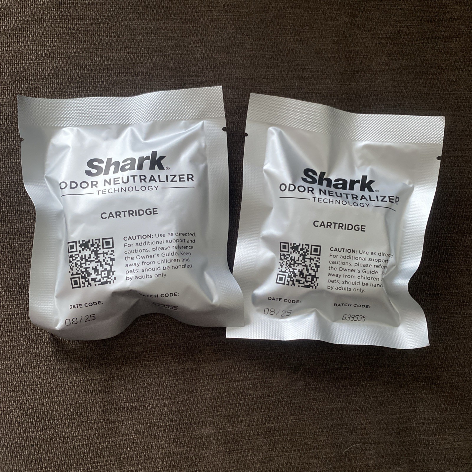 Shark Odor Neutralizer Technology Vacuum Cartridges 2 Count New Sealed gallery