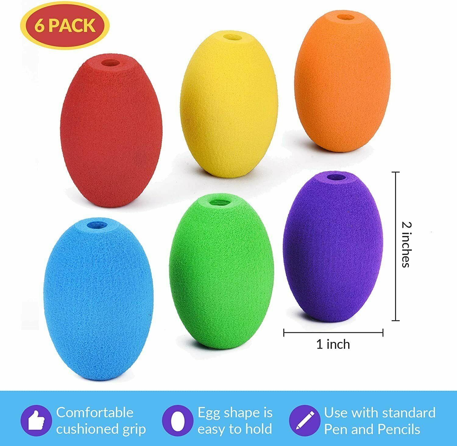 Large Cushion Ink Writing Pen Grips Grippers For People with Hand Arthritis gallery