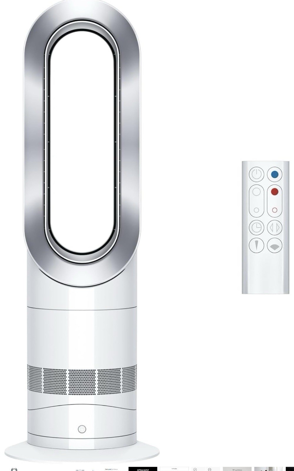 Dyson AM09 Hot & Cool Fan Heater – Bladeless, Jet Focus. New In Box gallery