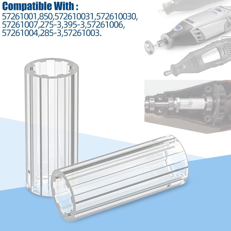 Rotary Tool Coupling 2615294309 Flexible Motor Shaft Connector 4 Pack gallery