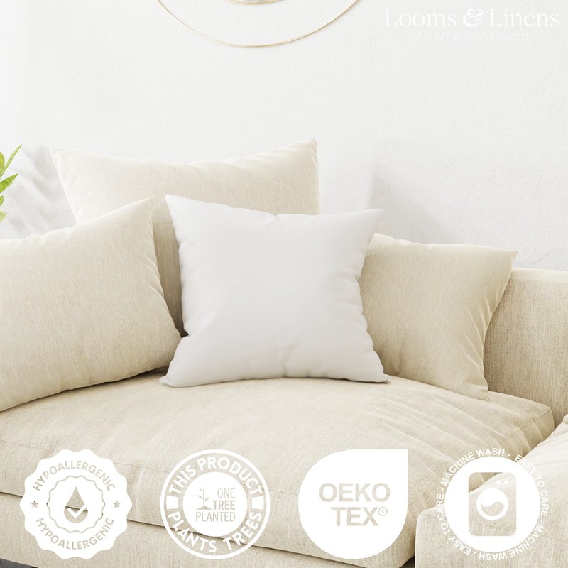Form Insert Throw Pillow Stuffing Sham Inserts Square Euro Pillows USA Pack Of 4 gallery