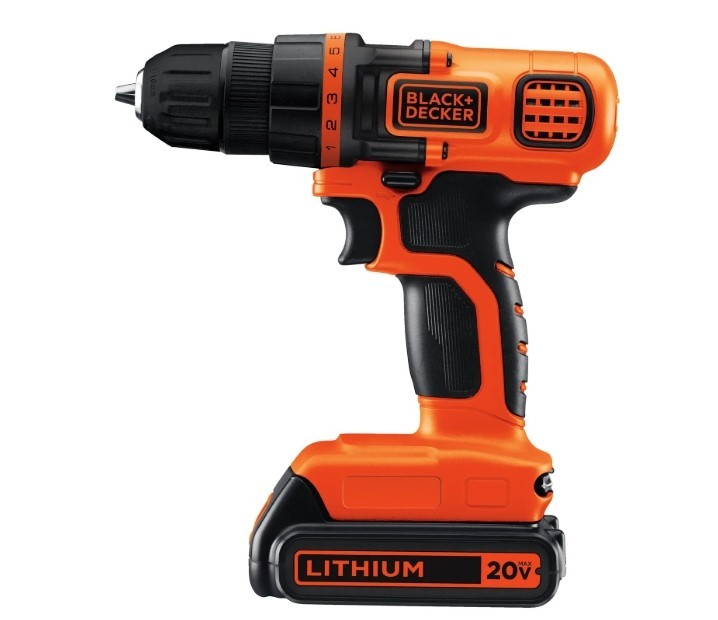 BLACK+DECKER 20-Volt MAX* Lithium-Ion Drill-Driver, LDX120C gallery