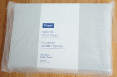 Casper Hyperlite 100% Lyocell Full/Queen Duvet Cover, Gray. Brand New.