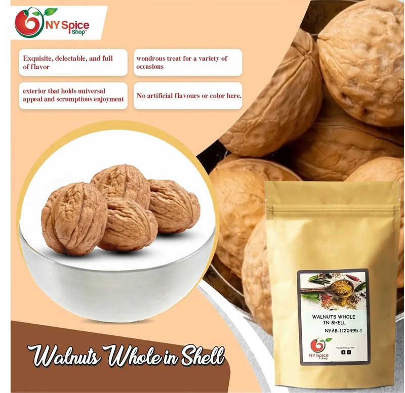 Shelled Walnuts Whole in Shell Walnuts by NY Spice FREE SHIP gallery