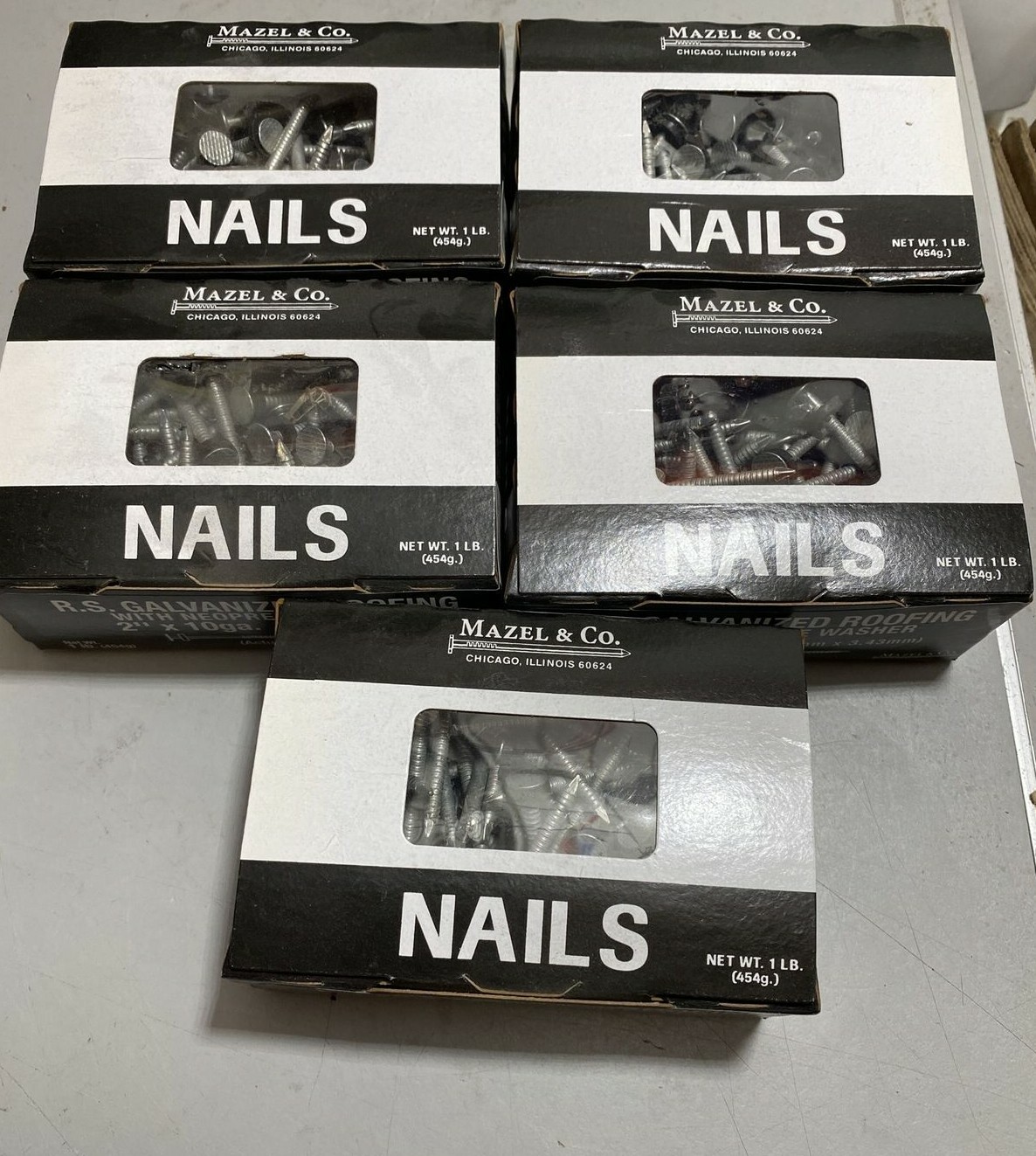 5 POUNDS MAZEL RS GALV ROOFING WITH NEOPRENE WASHER 2" X 10GA gallery