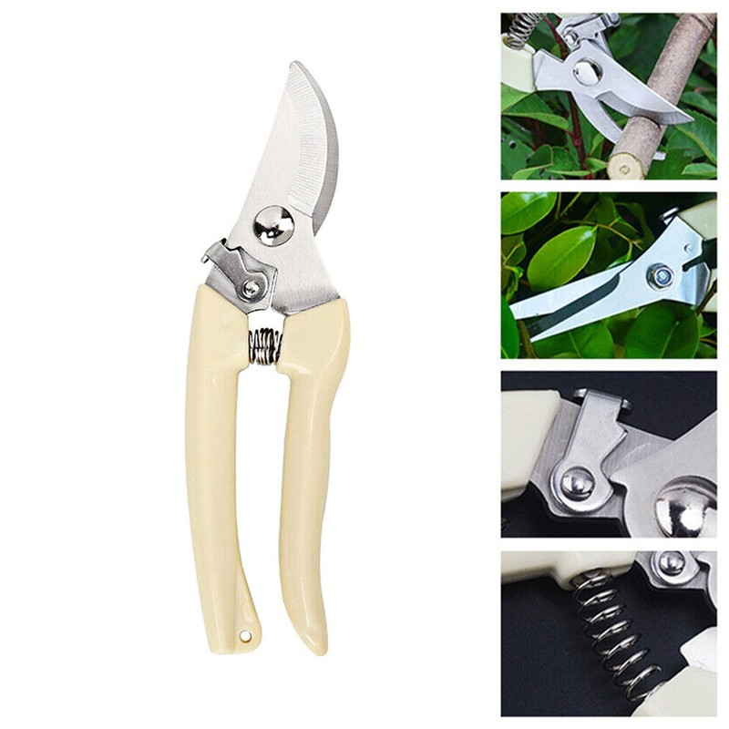 2 Pack Garden Pruning Shears Set Bypass Pruner Straight Blade Scissors USA gallery