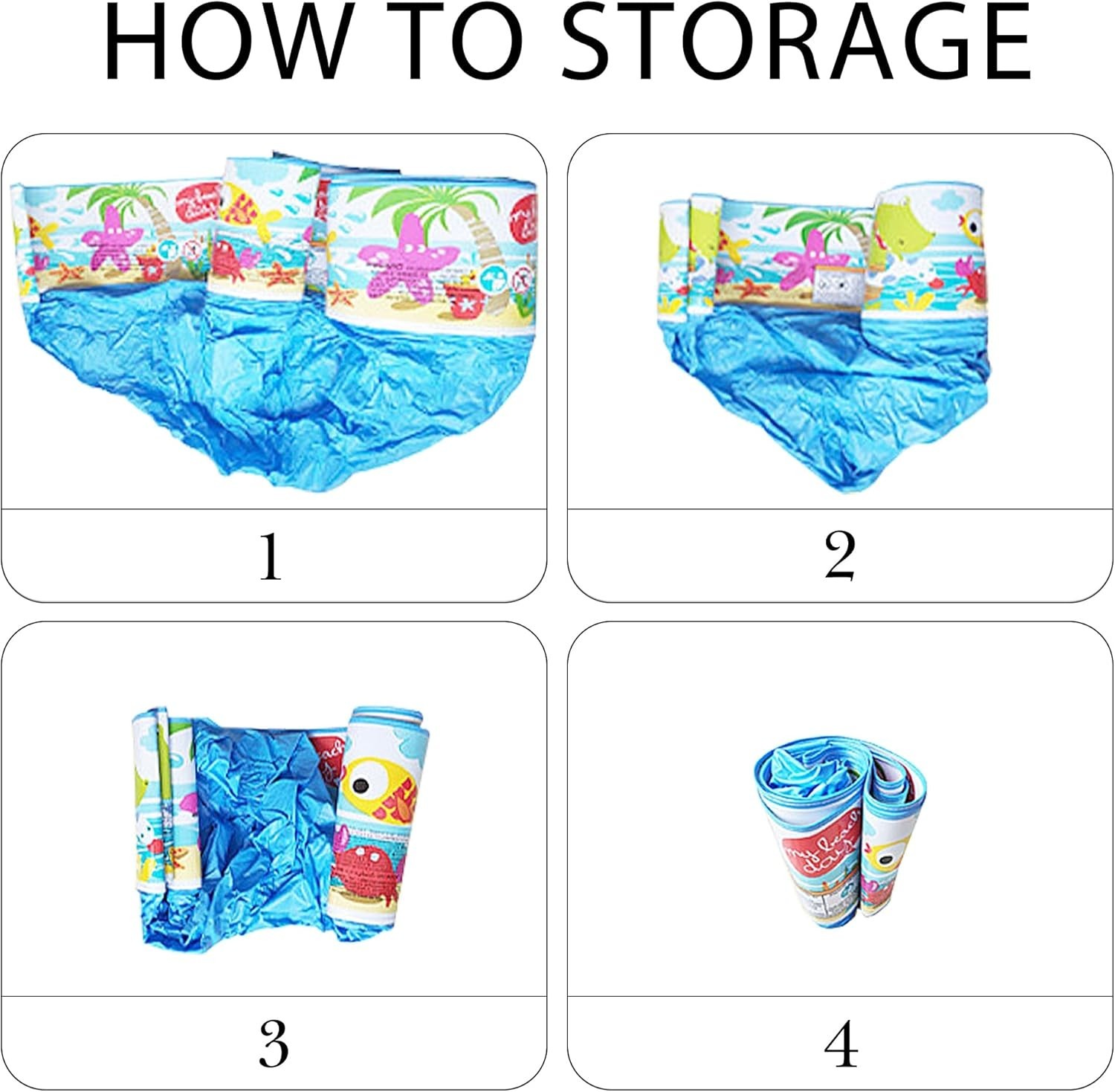 60 x 11.8 Foldable Outdoor Swimming Pool for Pets & Kids - Portable Backyd Blue gallery