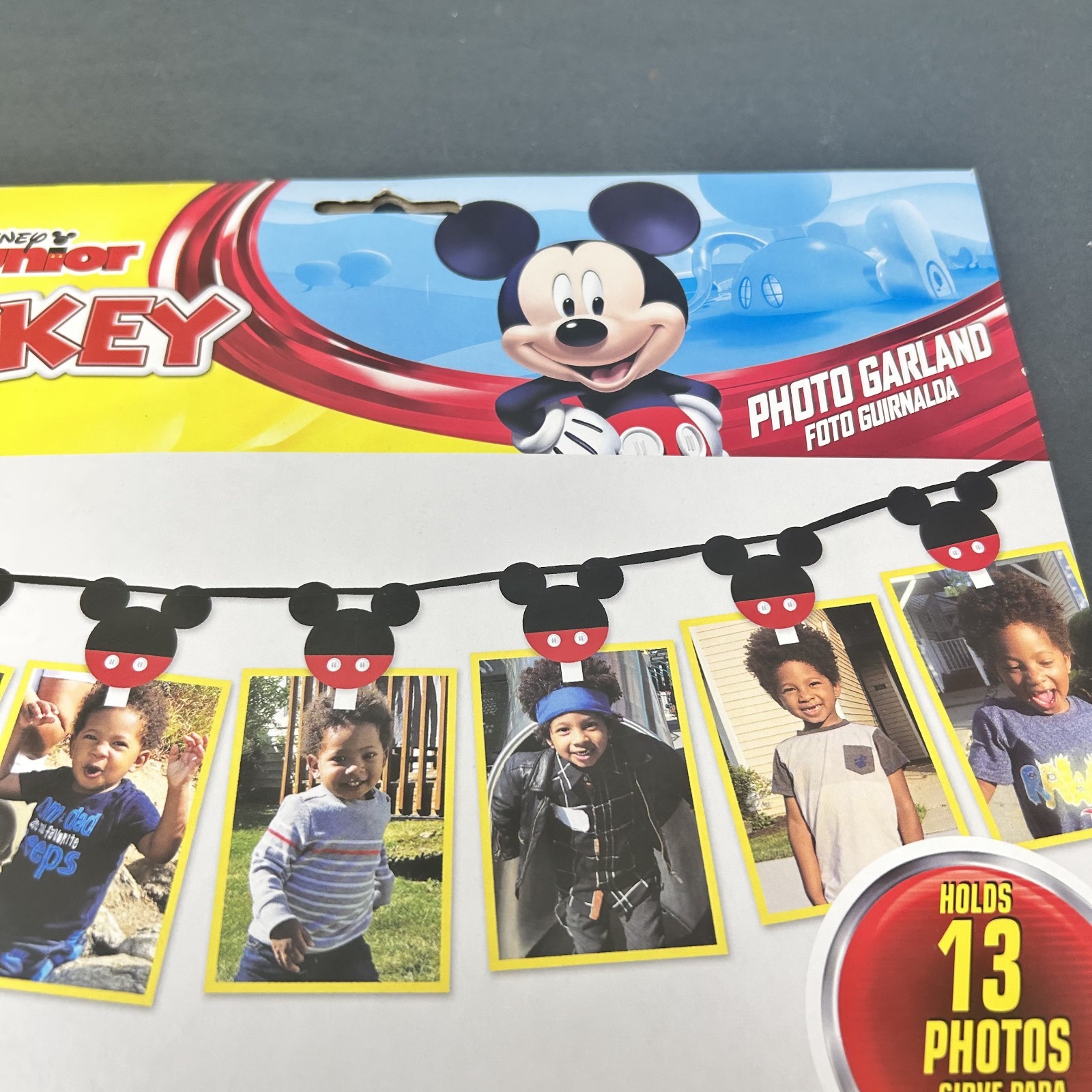 Disney Junior 12’ Mickey Mouse Photo Garland Holds 13 Photos birth - 12 months 5 gallery