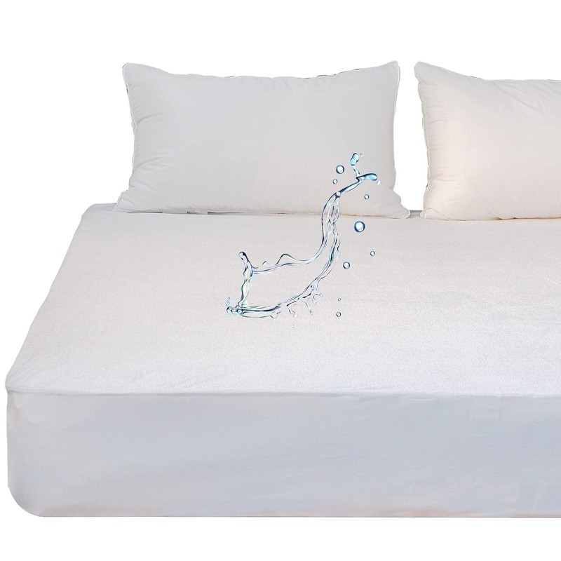 Waterproof RV Bunk Mattress Protector for 30 x 75 Narrow Twin Bed or Camper M gallery