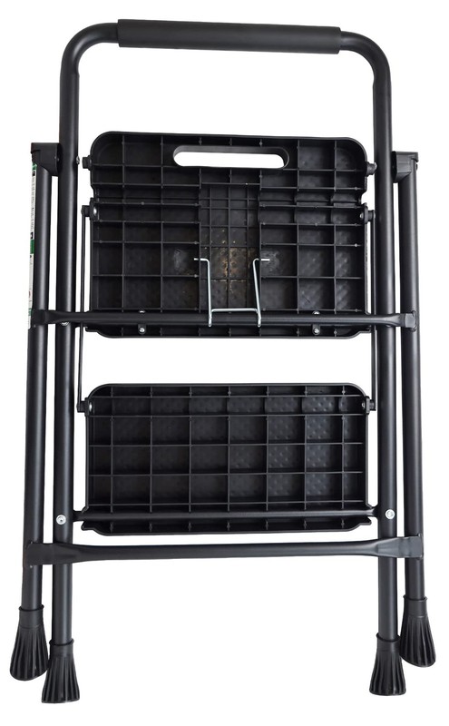 Folding Step Stool with Wide Anti-Slip Pedal, 330lbs Sturdy Steel Ladder, 2-St gallery
