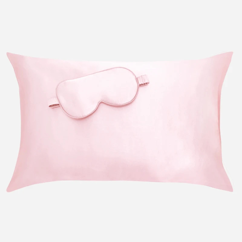 Silk Zipper Pillowcase 1pc With Matched Eye Mask 1pc 100% Mulberry Silk Many Siz gallery