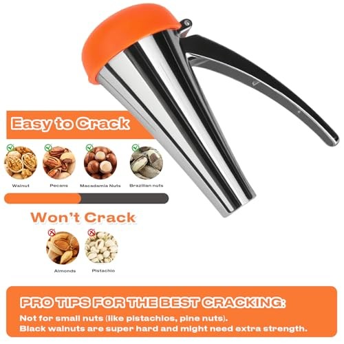 Nut Cracker,Effortlessly Cracks Large to Medium Nuts, Heavy Duty Nut Cracker gallery