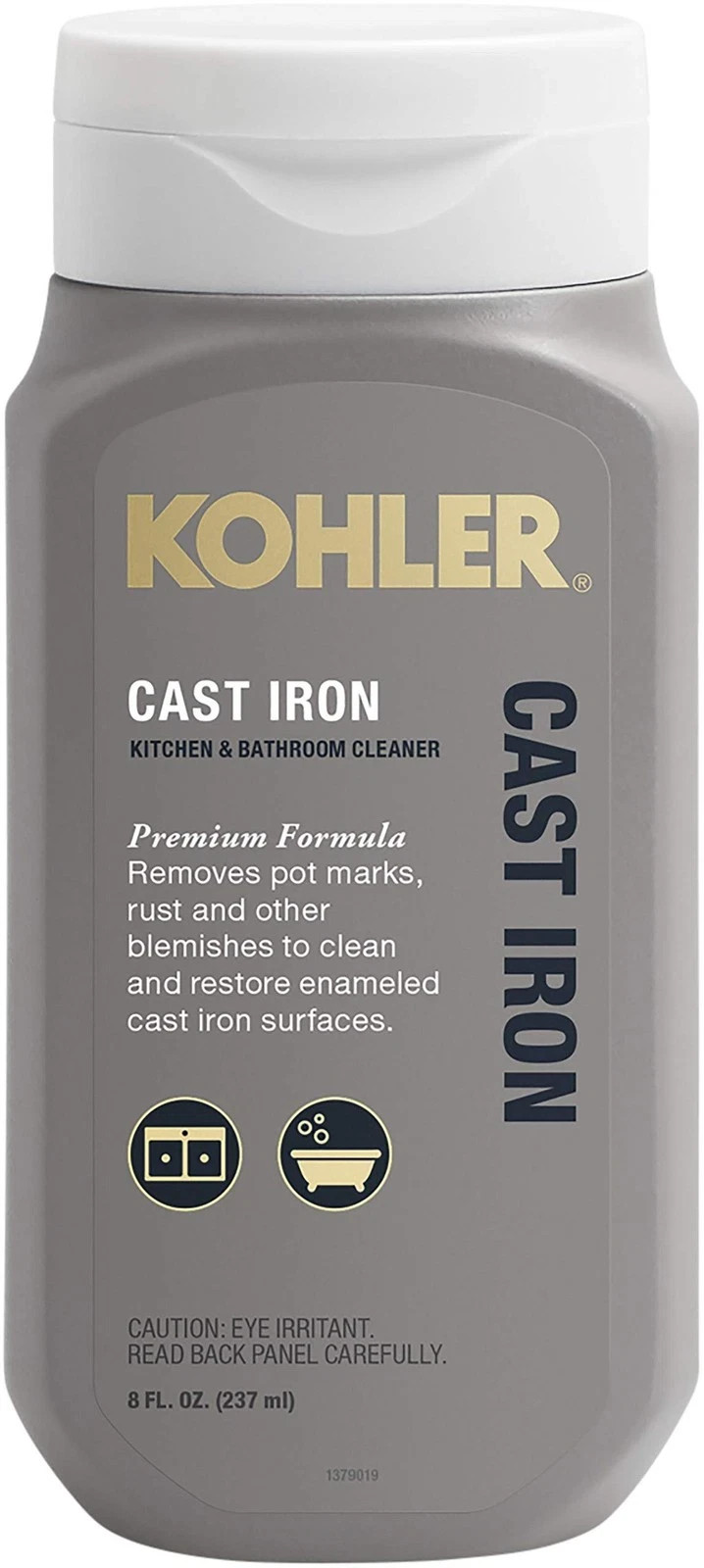 KOHLER Cast Iron Cleaner, For Kitchen and Bathroom, 8 oz Bottle, FREE SHIPPING gallery