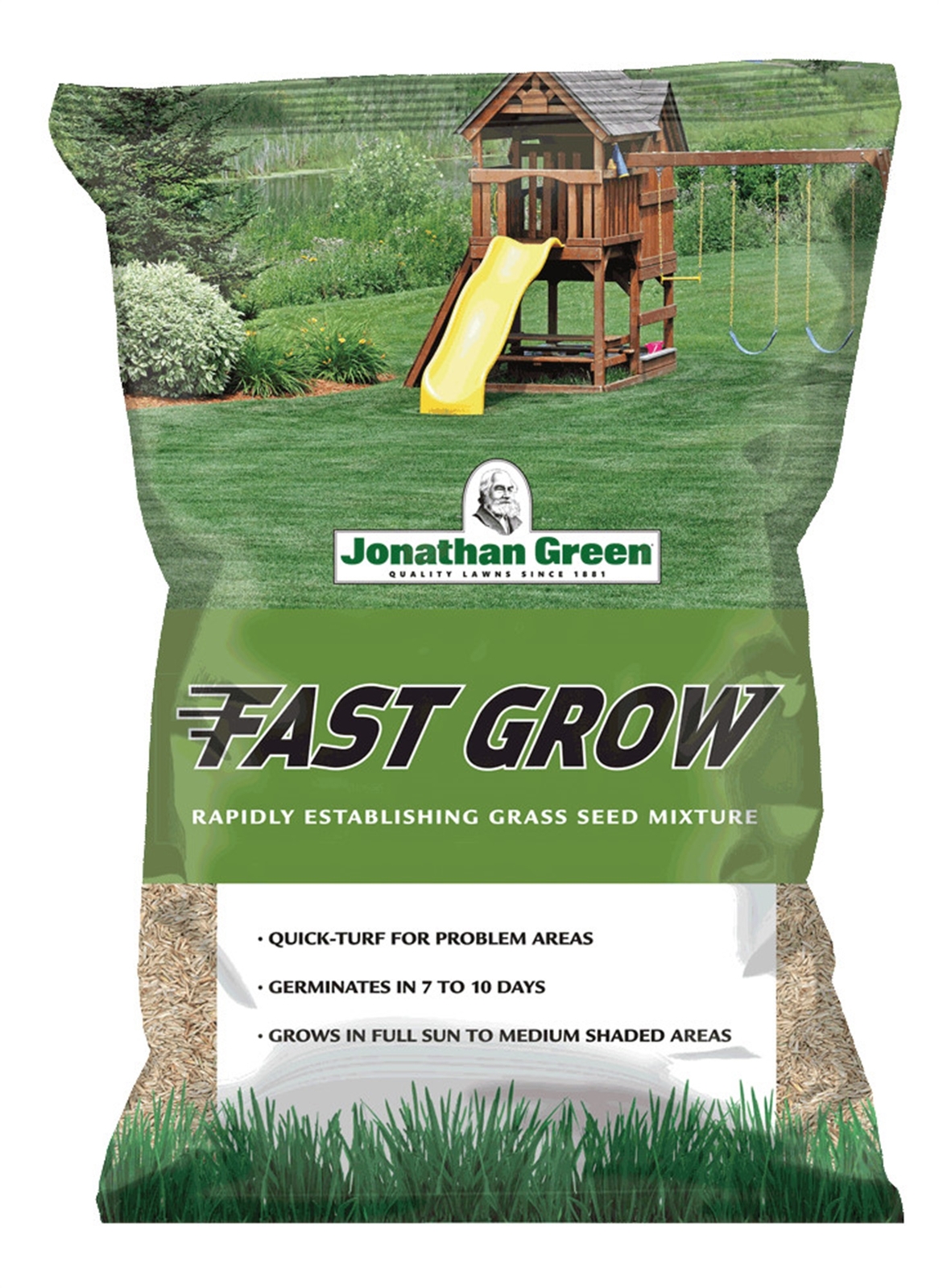 Jonathan Green (#10840) Fast Grow Grass Seed Mixture, 7lb bag gallery
