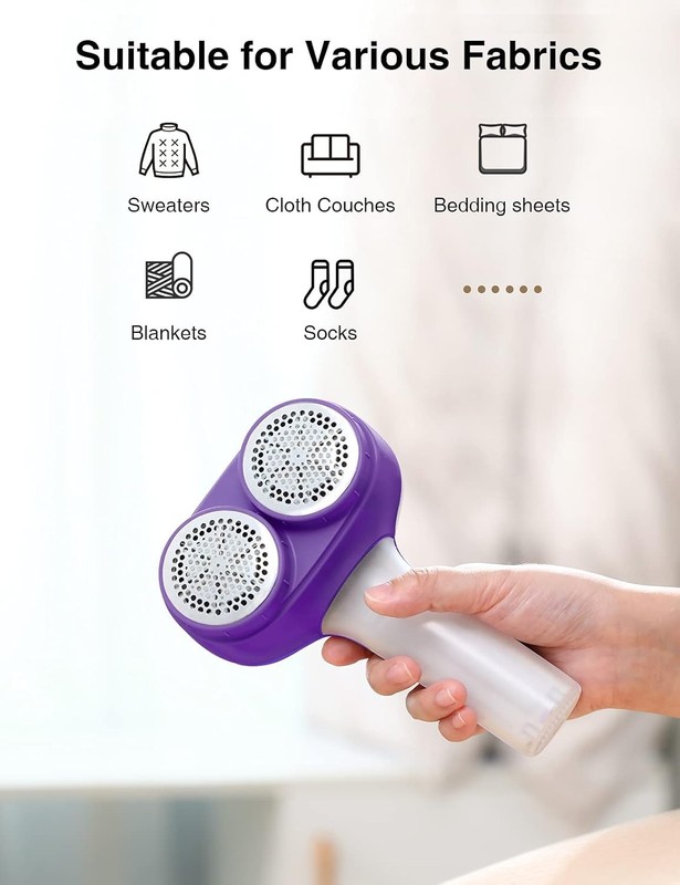 High-Speed Electric Lint Remover - Versatile Shaver for Clothes and Furniture gallery