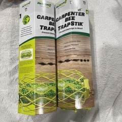 RESCUE! Carpenter Bee TrapStik – Catches Carpenter Bees. 2 Pack
