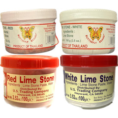 1 Pack – Red OR White Lime Stone Paste Selection – You Choose