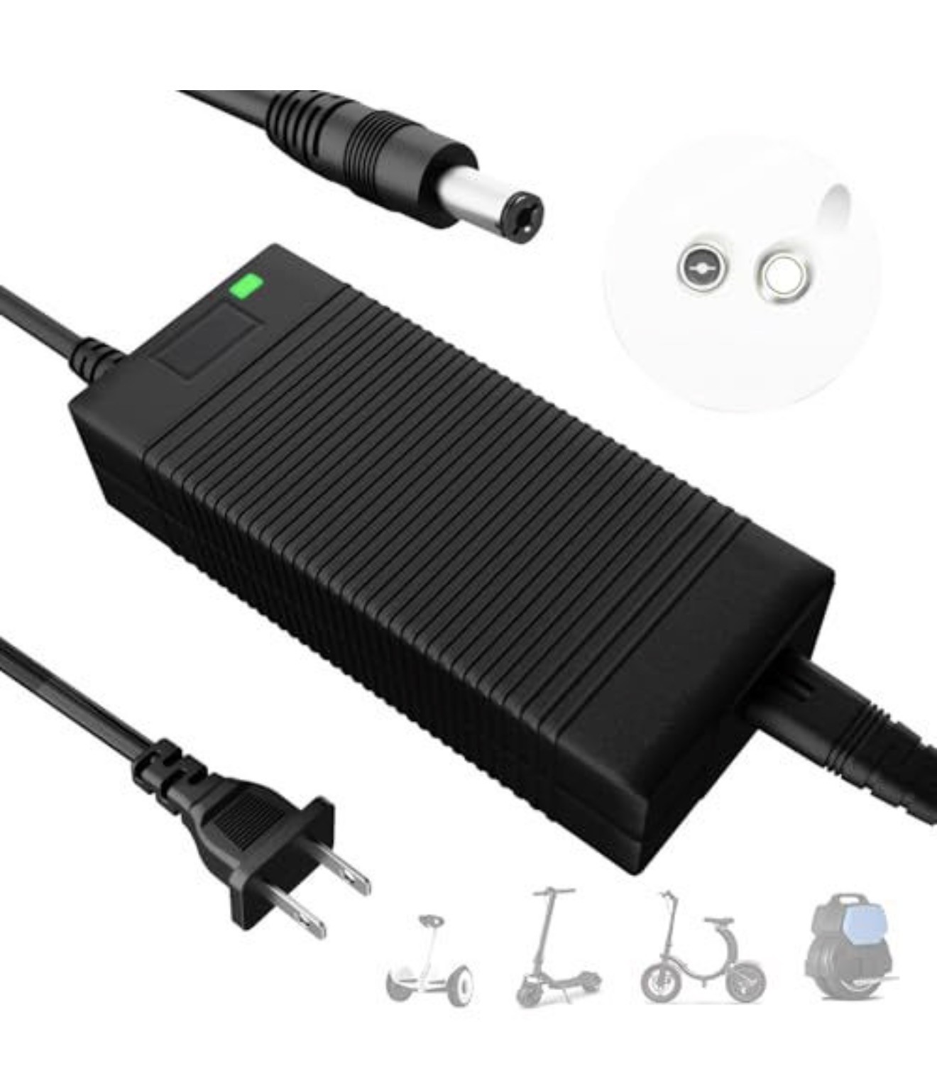 Evaplus 54.6V Smart Charger For 48V Lithium Batteries - Ul Certified Charging gallery