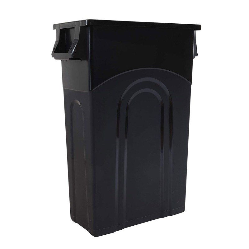 United Solutions Highboy Waste Container 23 Gallon Space Saving Slim Profile gallery