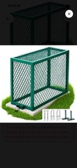 Backflow Preventer Security Cage Enclosure Green Steel Outdoor Cover MorningRo