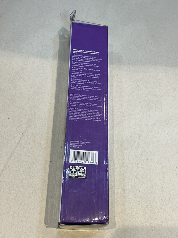 Great Value Replacement for GE RPWF (Not RPWFE), RWF1063, RWF3600A, Water Filter gallery