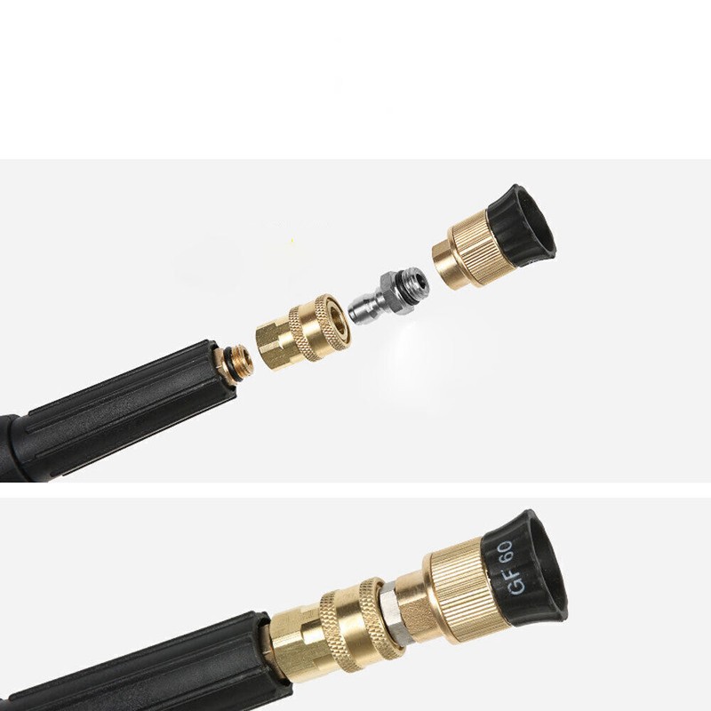 Quick Release Coupler Connector Fitting for High Pressure Washer Gun & Hose G1/4 gallery