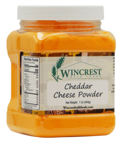 WinCrest Cheddar Cheese Powder - 1 Lb Tub - Free Expedited Shipping! gallery