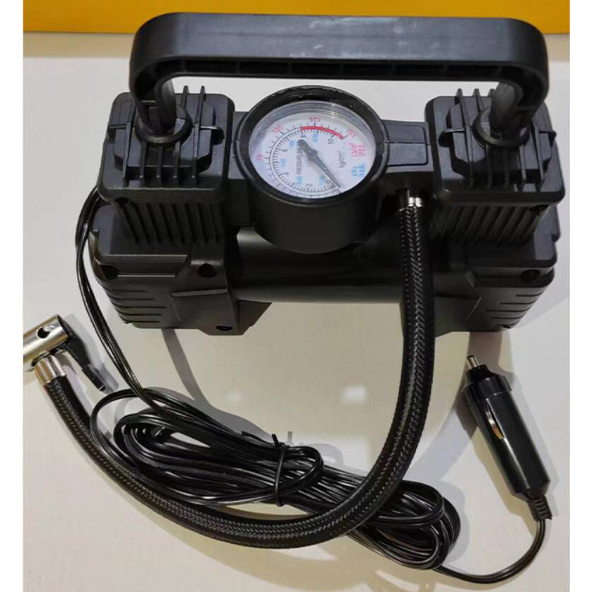 12V Auto Heavy Duty Portable Air Compressor Car Tire Inflator Electric Pump gallery