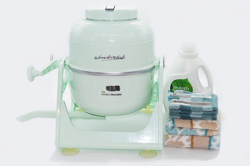 The Laundry Alternative Non-electric Mini Washing Machine Wonderwash2 Mint Green gallery