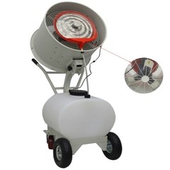 TECHTONGDA® Industrial Misting Cooling Spray Fan 15.85Gal Tank 560m³/min 0-18L/H