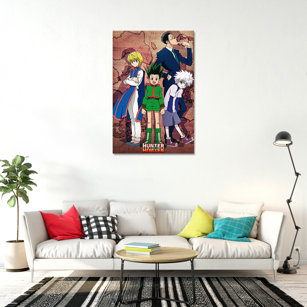 Hunter X Hunter - Manga / Anime TV Show Poster (Heroes) (Size: 24" x 36") gallery