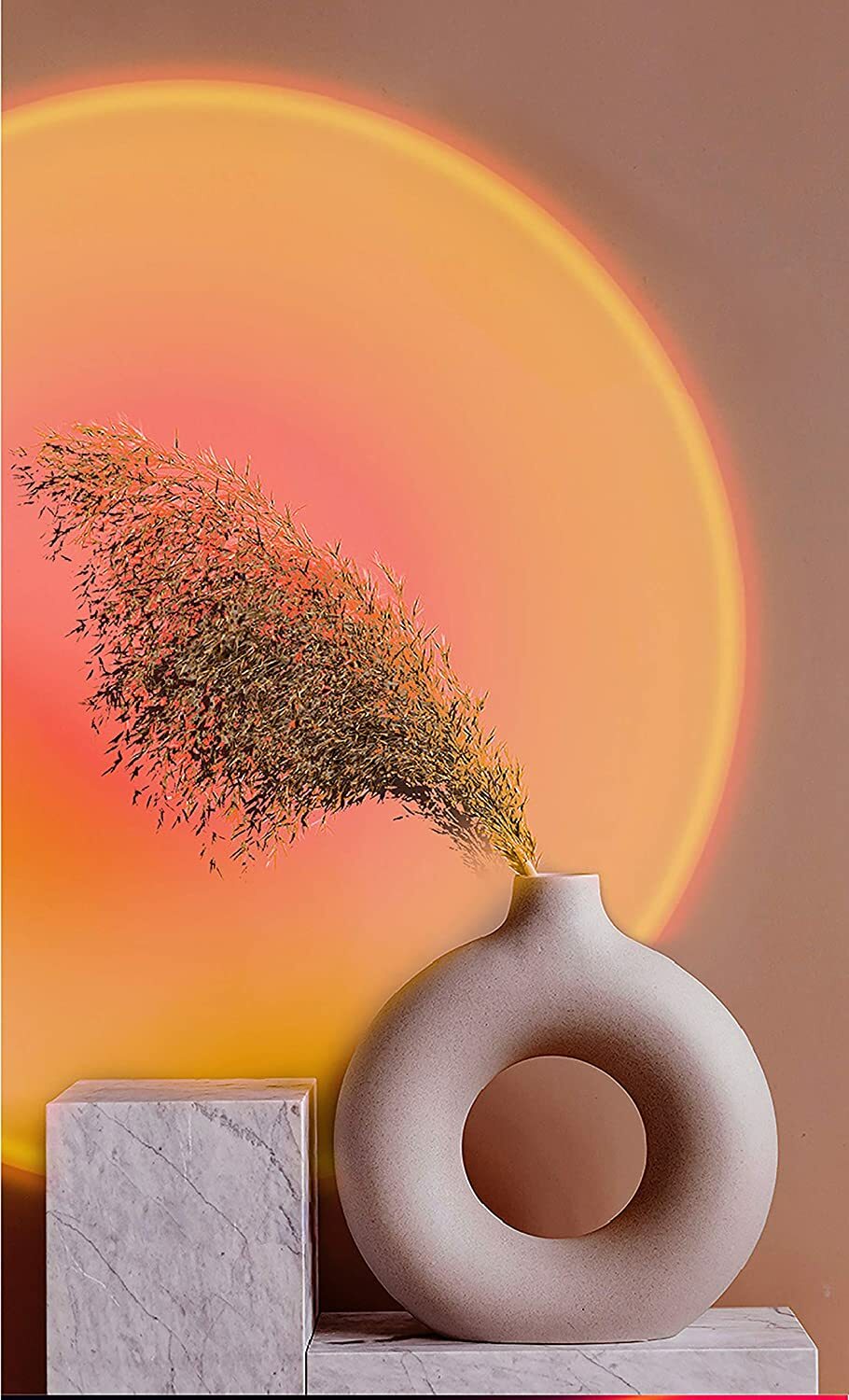 Sunset Projection Lamp,180°Rotation LED Rainbow Projector Night Lights Decorativ gallery