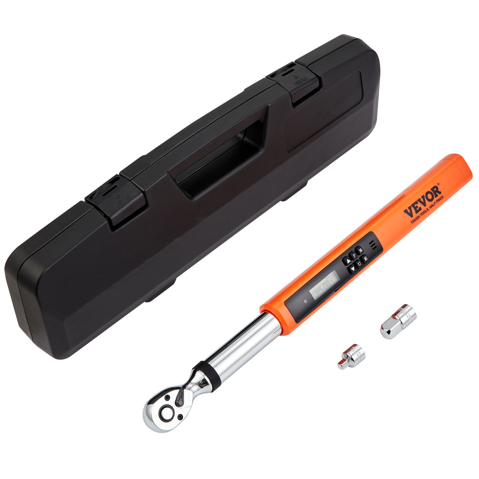 Digital Torque Wrench Adjustable Torque Wrench 3/8" Drive 3.7-37 ft.lb gallery