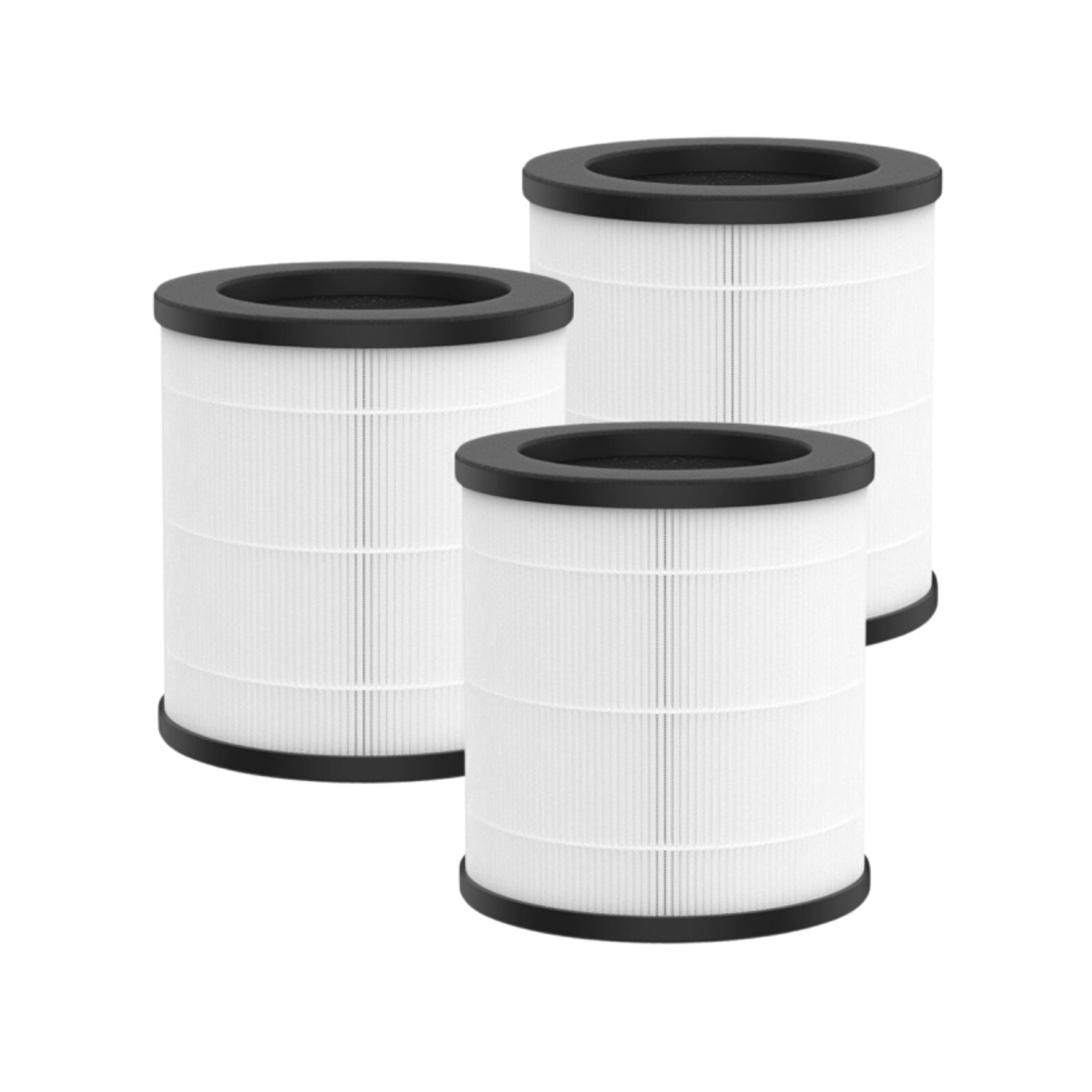 True HEPA Activated Carbon Replacement Filter for MOOKA Air Purifier M02, 3 Pack gallery