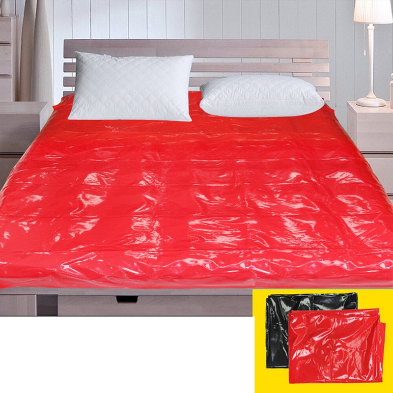 Cytherea PVC Bed Sheet for Wet Games, Full Size Waterproof Bedding Sheet Set gallery