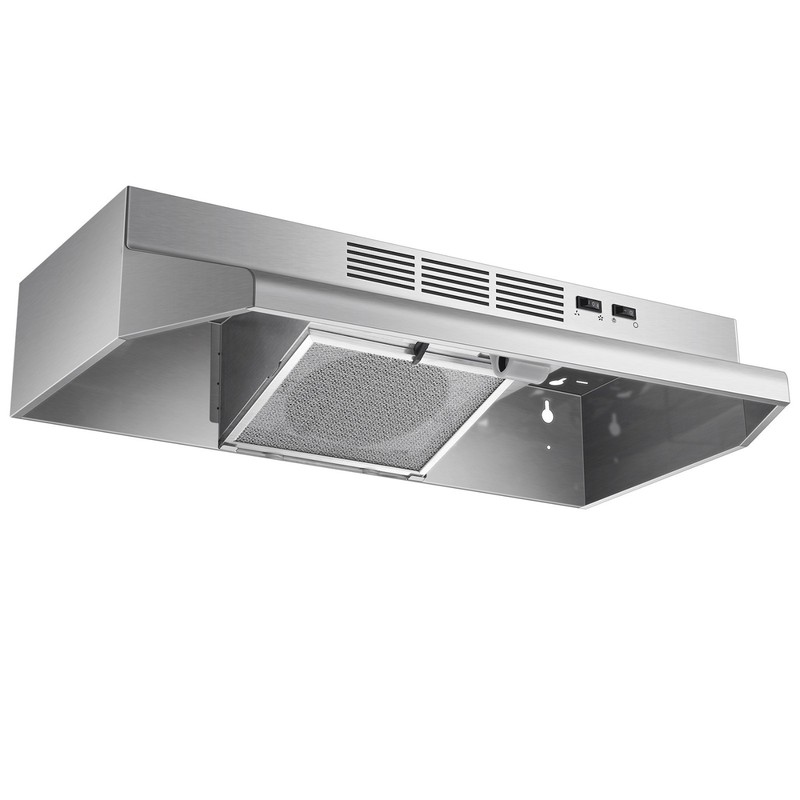 30" Built-in/Insert Range Hood 450CFM Kitchen Stainless Steel Stove Vent w/LEDs gallery