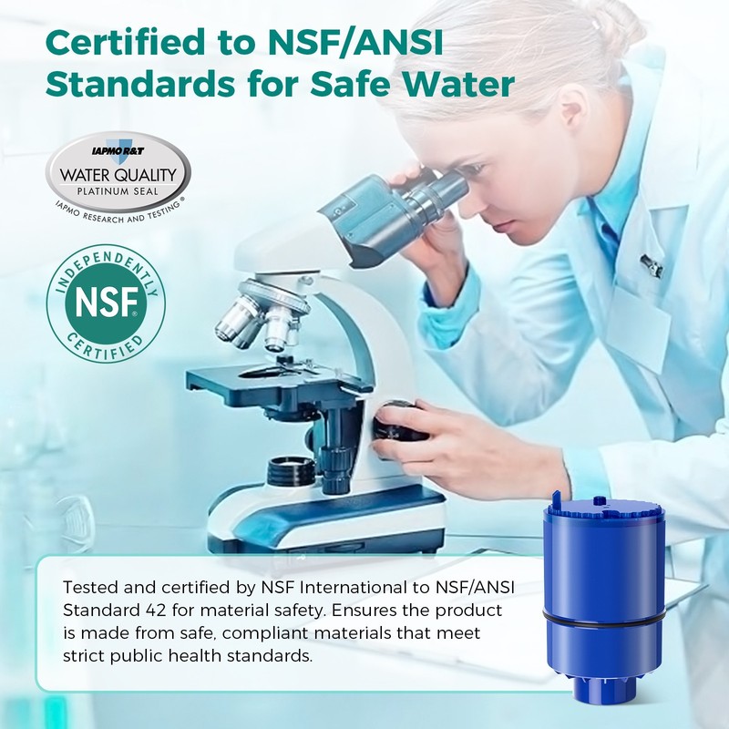 Fil-Fresh RF-9999 Water Filter Replacement NSF Faucet FM3700 4-Pack gallery