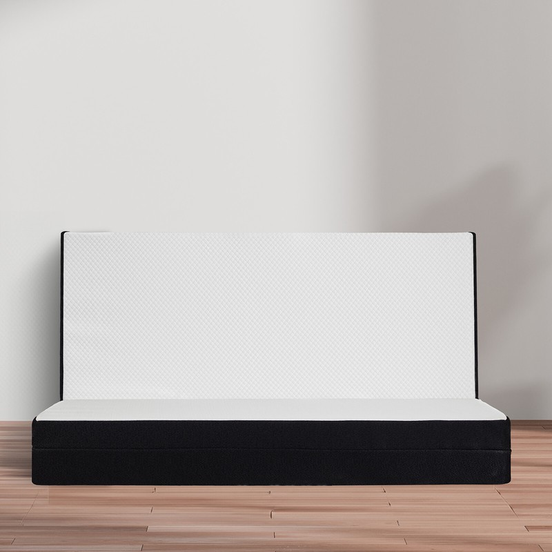 3 inch Folding Mattress Tri-Fold Memory Foam Mattress Topper with Washable Cover gallery