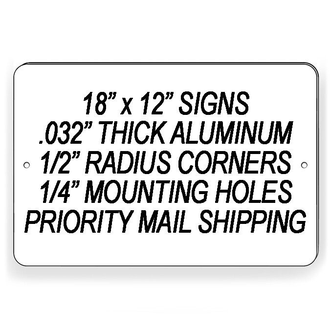 Deliver All Packages Side Patio Door Metal Sign Or Decal 6 SIZES delivery SI338 gallery