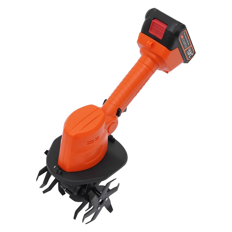Compact Tiller Lightweight Electric Handheld Tilling Machine Rechargable gallery