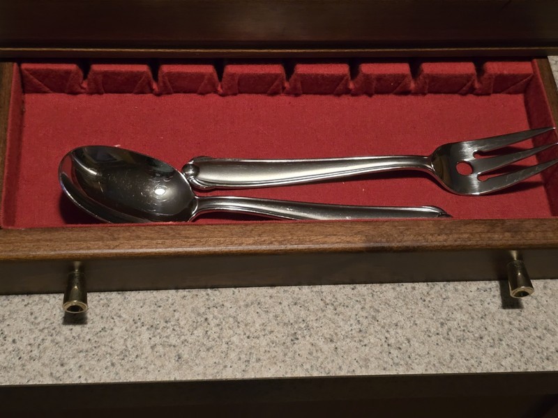 Mikasa - Classico Satin Flatware. 62 Pieces. (12) 5 Piece Place Settings. gallery