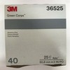 3M Green Corps Roloc Grinding Discs 2" 40 Grit 3M 36525 replacement for 3M 01398 gallery