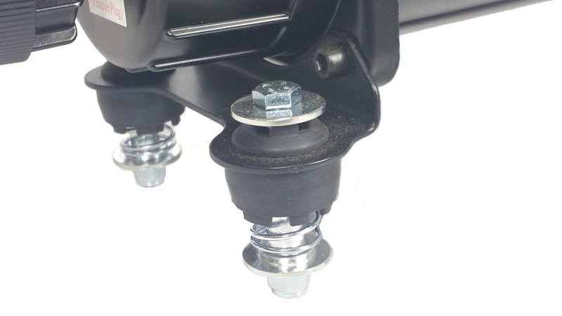 Black Vibration Isolator Air Ride Compressor Rubber Feet Upgrade Fits Viair 444 gallery