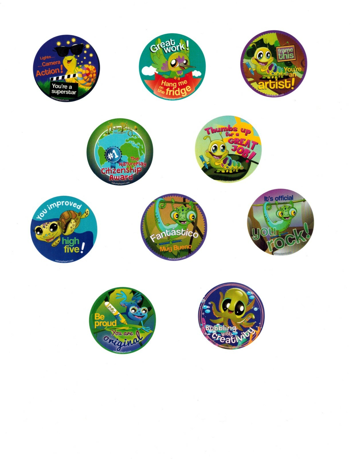 Teacher Stickers for School Classroom, Reward Encouragement Stickers, 800 COUNT gallery