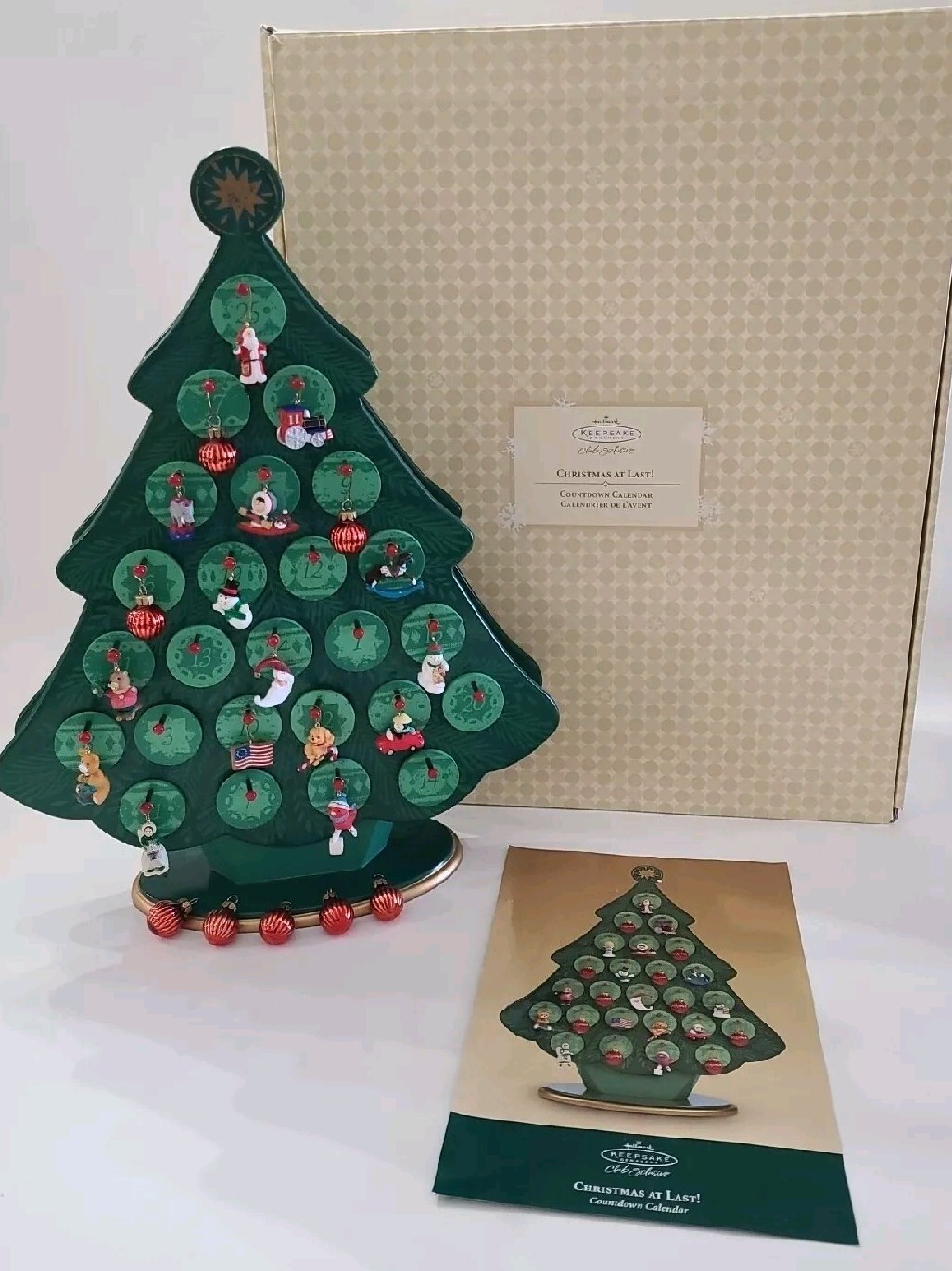 Hallmark Keepsake Christmas At Last Countdown Calendar Advent 2005 Not Complete gallery