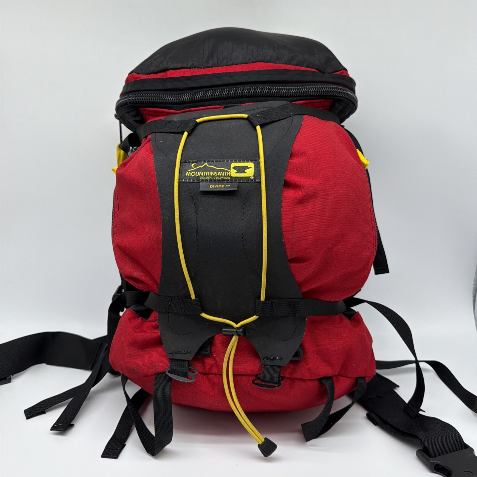 Vintage mountainsmith backpack DIVIDE Red Used Condition