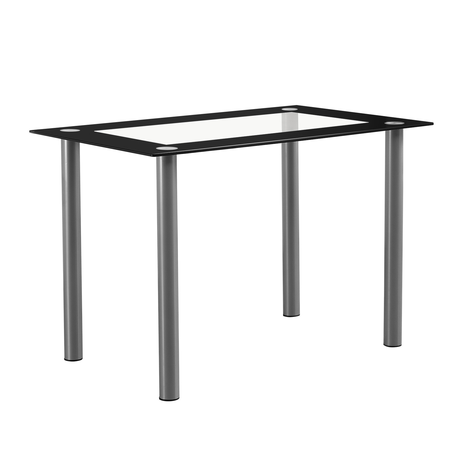 110cm Dining Table Tempered Glass Dining Table gallery