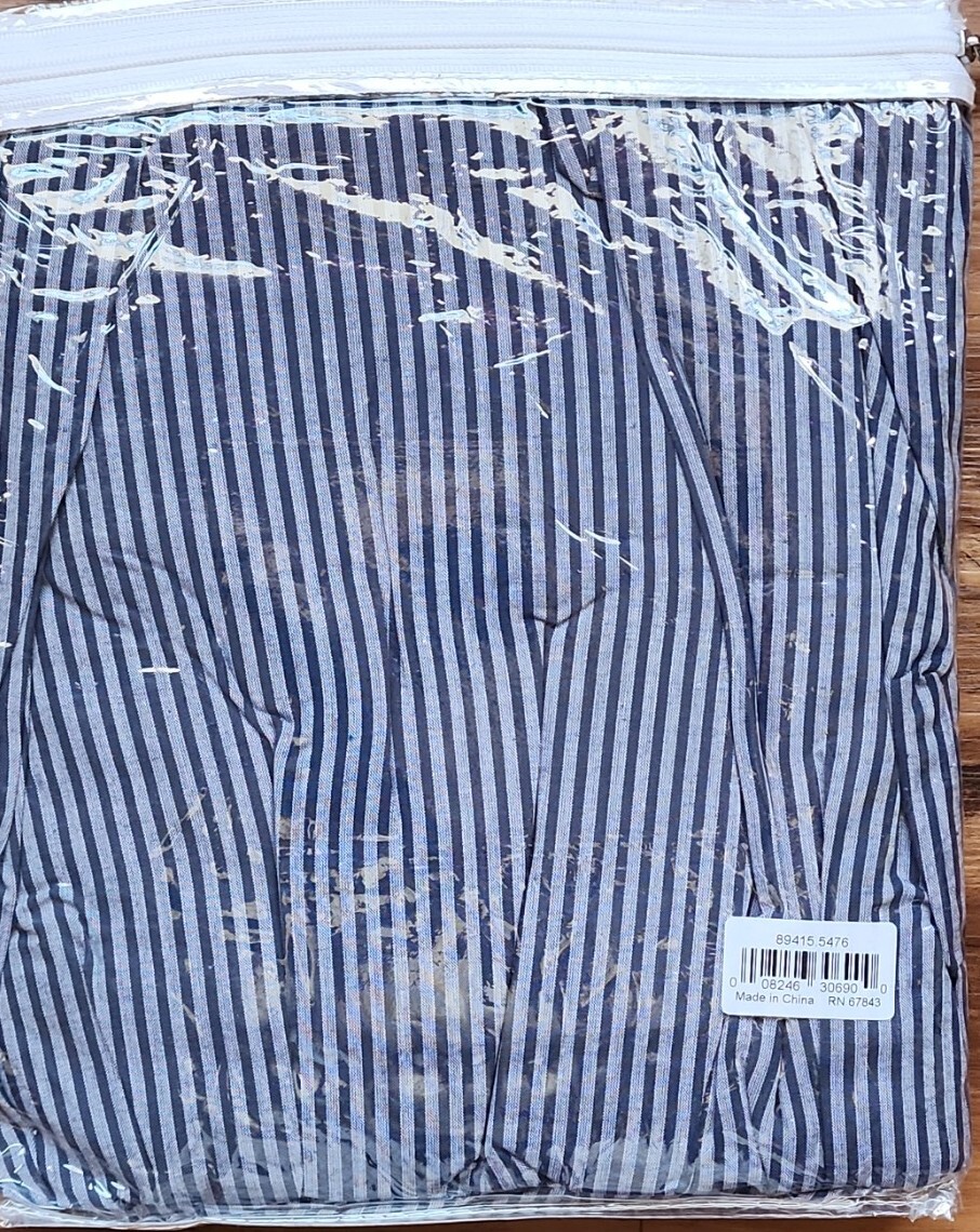 C&F Enterprises ~ 54" x 76" Full Size ~ Blue Stripe ~ Atlantic Isle ~ Bed Skirt gallery