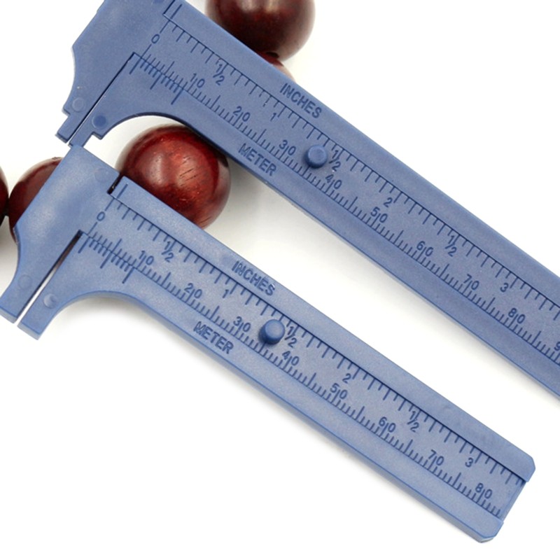 Small 0-100mm Mini Vernier Calipers Gauges Measurement Tool Double Scale Rulers gallery