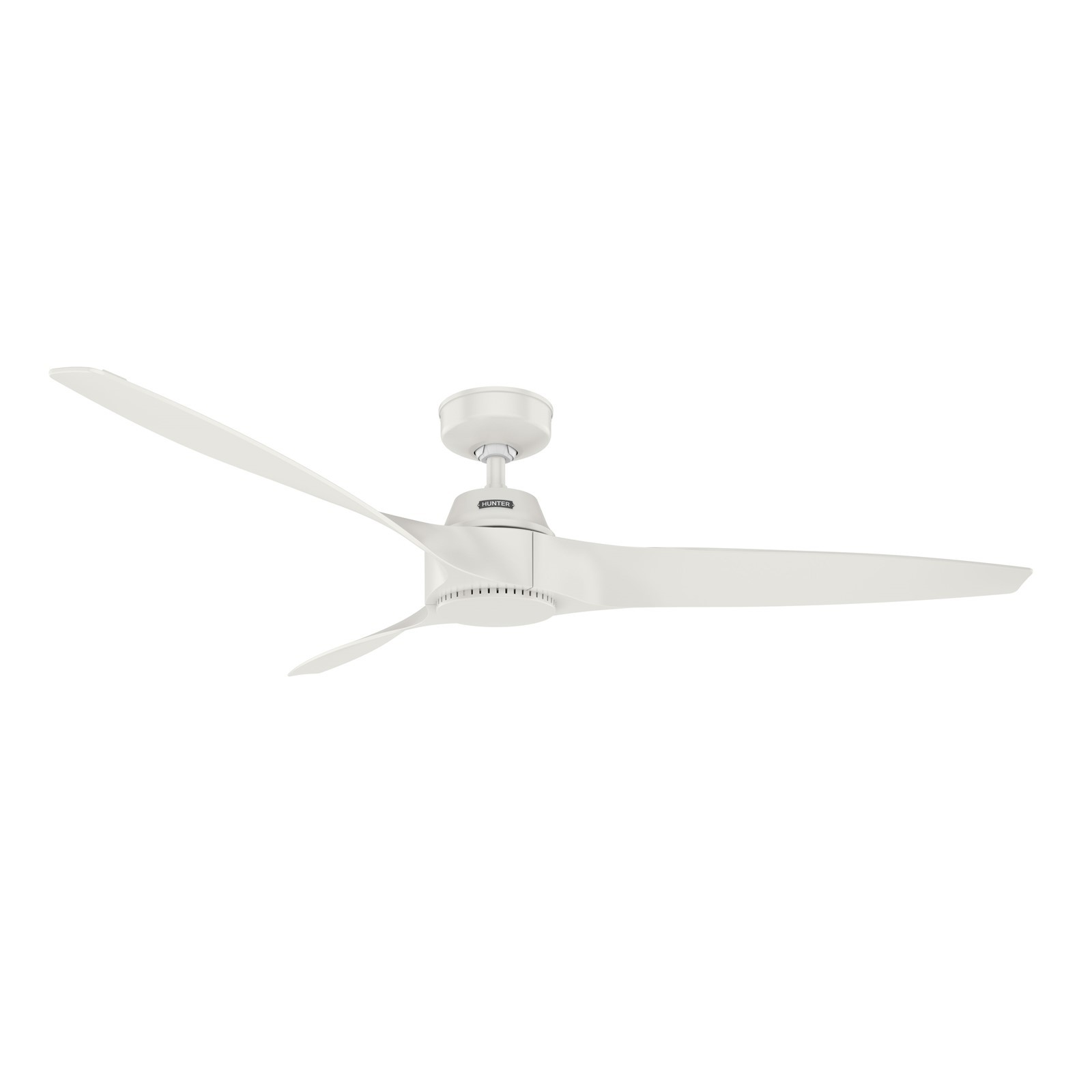 Hunter Fan 60 inch White Outdoor Ceiling Fan with 3 Blades and No Light gallery